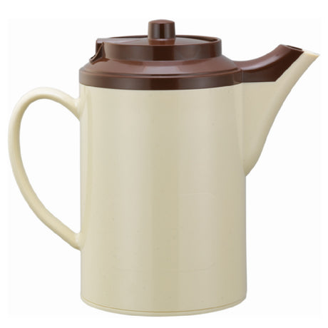 Service Ideas TS612ST/BR Service Ideas Teapot Plastic Double Wall