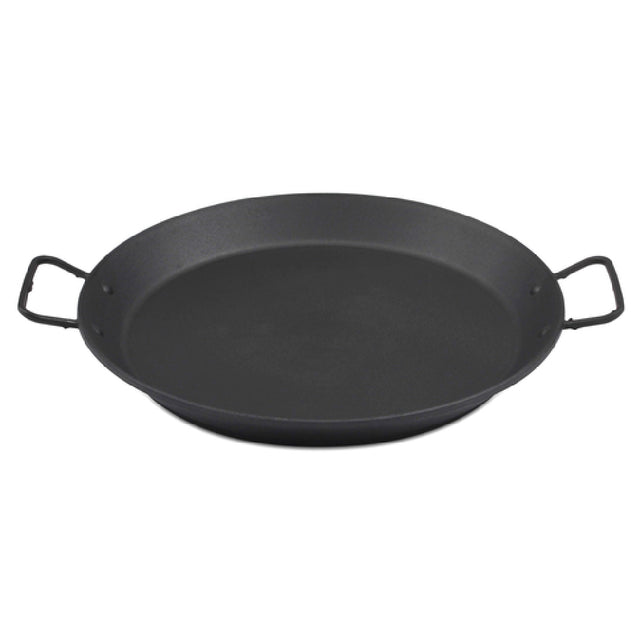 JB Prince R883 Comatec Disposable Paella Pan 7" Dia. X 7/9"H Oval