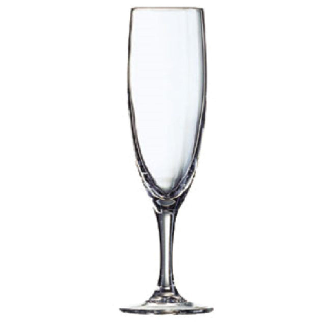 Arc Cardinal 37298 Champagne Flute Glass 5-3/4 Oz. Glass