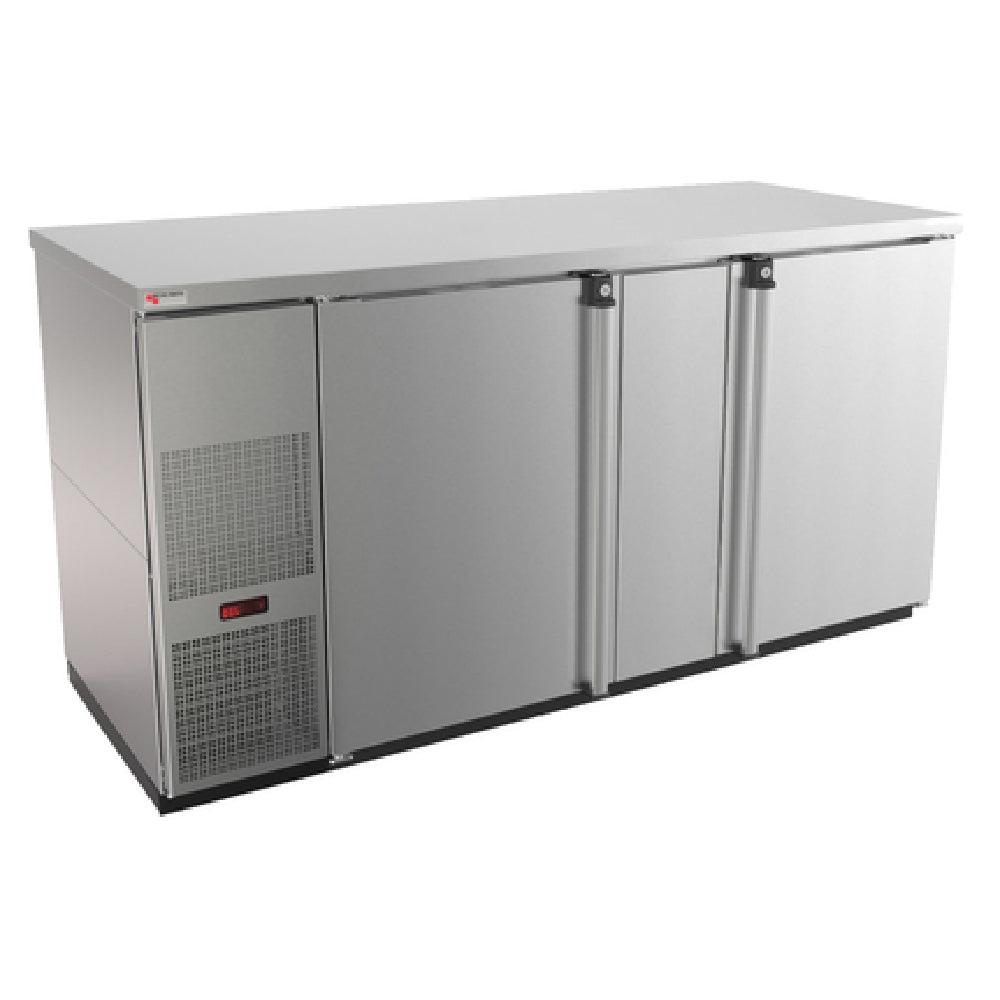 Micro Matic MBB68S-E Pro-Line™ E-Series™ Refrigerated Back Bar Cabinet Two-section