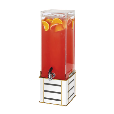 Cal Mil 22090-3-15 Beverage Dispenser 3 Gallon Capacity 8-1/2"W X 10"D X 24-3/4"H