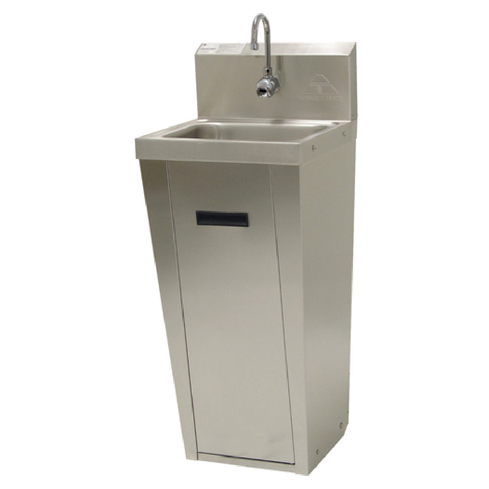 Advance Tabco 7-PS-91 Hand Sink Pedestal Mounted Base 14" Wide X 10" Front-to-back X 5" Deep Bowl