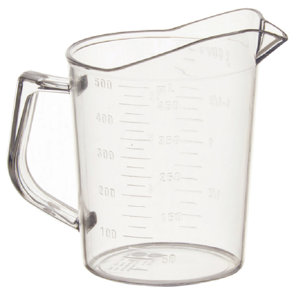 Winco PMU-50 Measuring Cup 1 Pint With Raised Graduation Markings