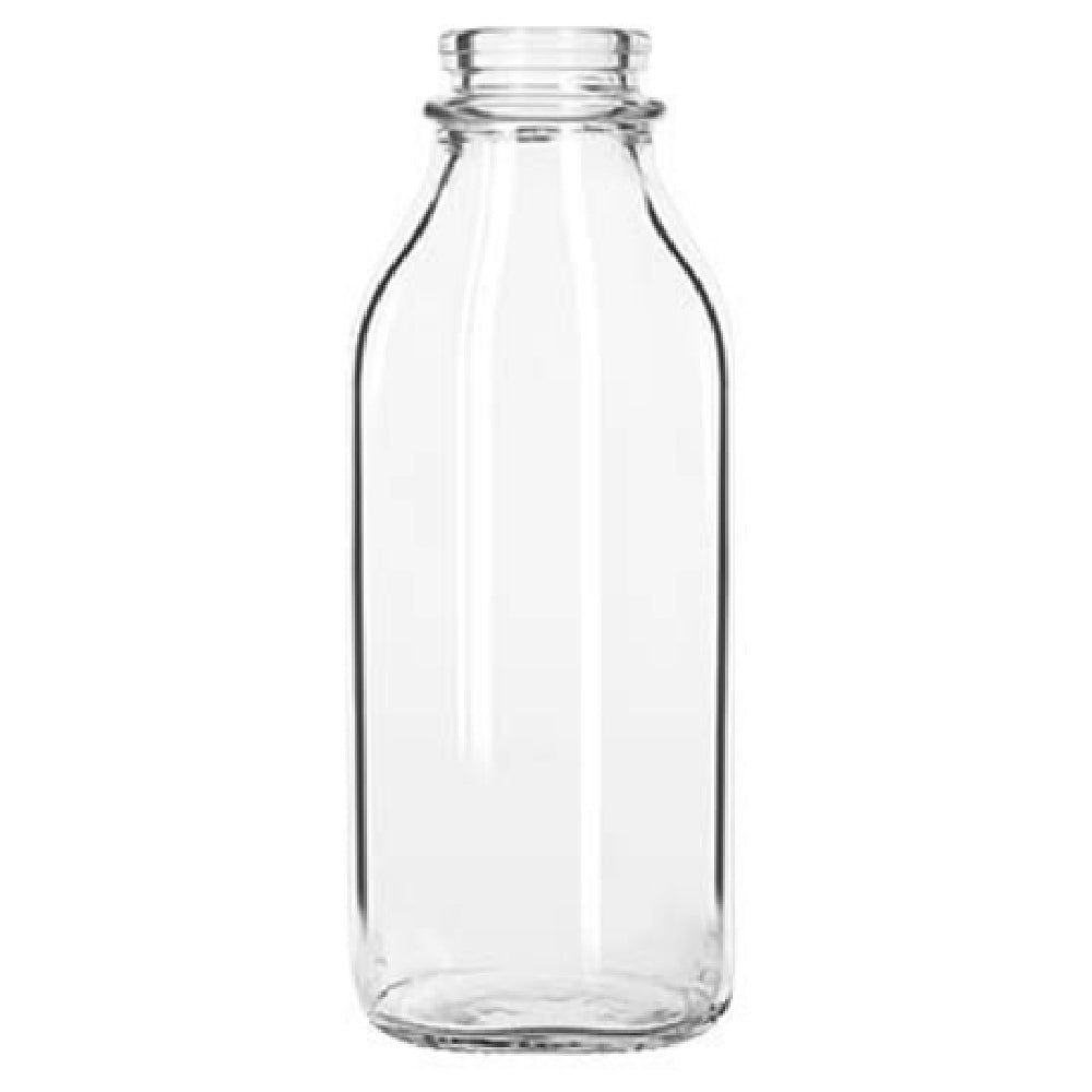 Libbey 92129 Milk Bottle 33-1/2 Oz. (991 Ml) Nostalgic Milk Bottle Shape