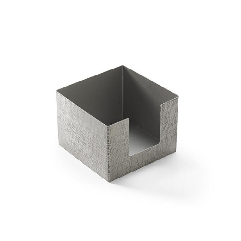 American Metalcraft NHES55 - Napkin Holder, 5-1/2" L X 4" H, Etched Stainless Steel