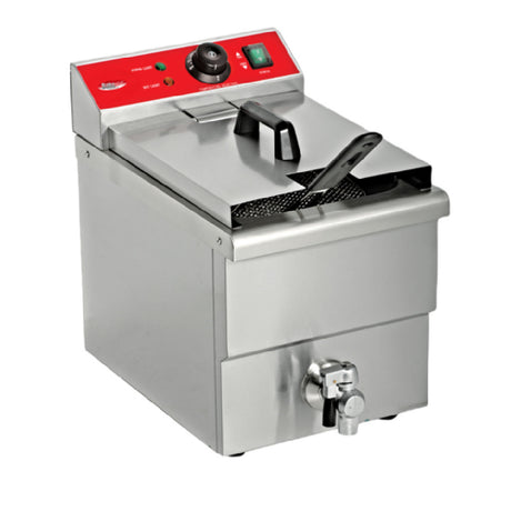 BakeMax BMFE010 Single Mini Countertop Fryer Electric 12.2"W X 17"D X 16.2"H