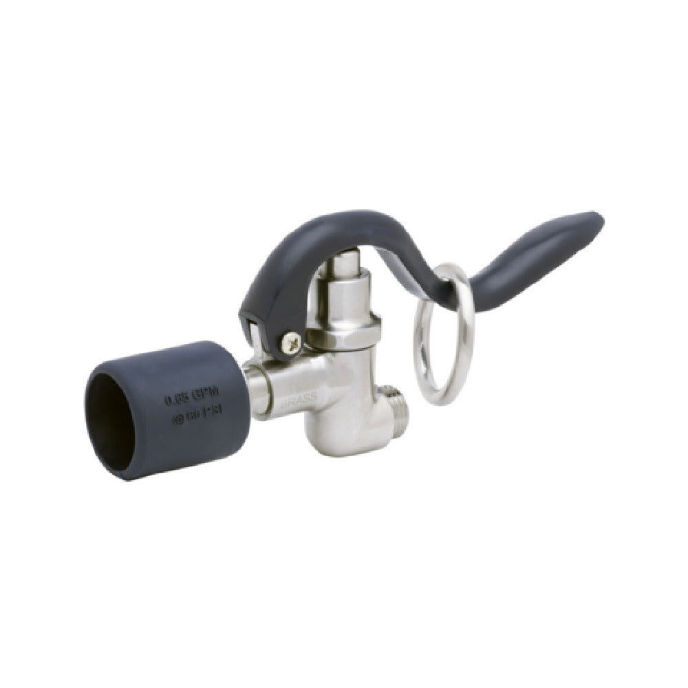 T&S Brass S-0107-C EverSteel Stainless Steel 0.65 GPM Spray Valve (Blue)