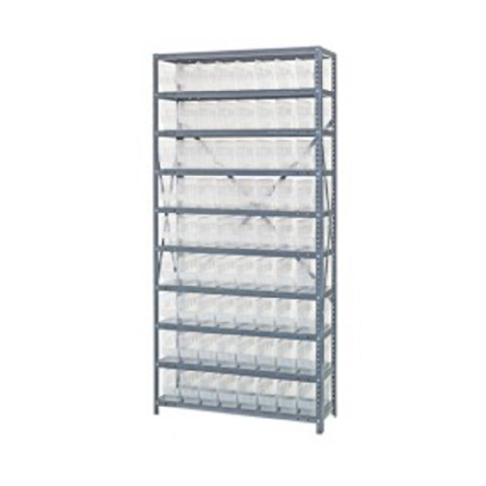 Quantum 1275-201CL Shelving Unit 12"D X 36"L X 75"H Heavy Duty