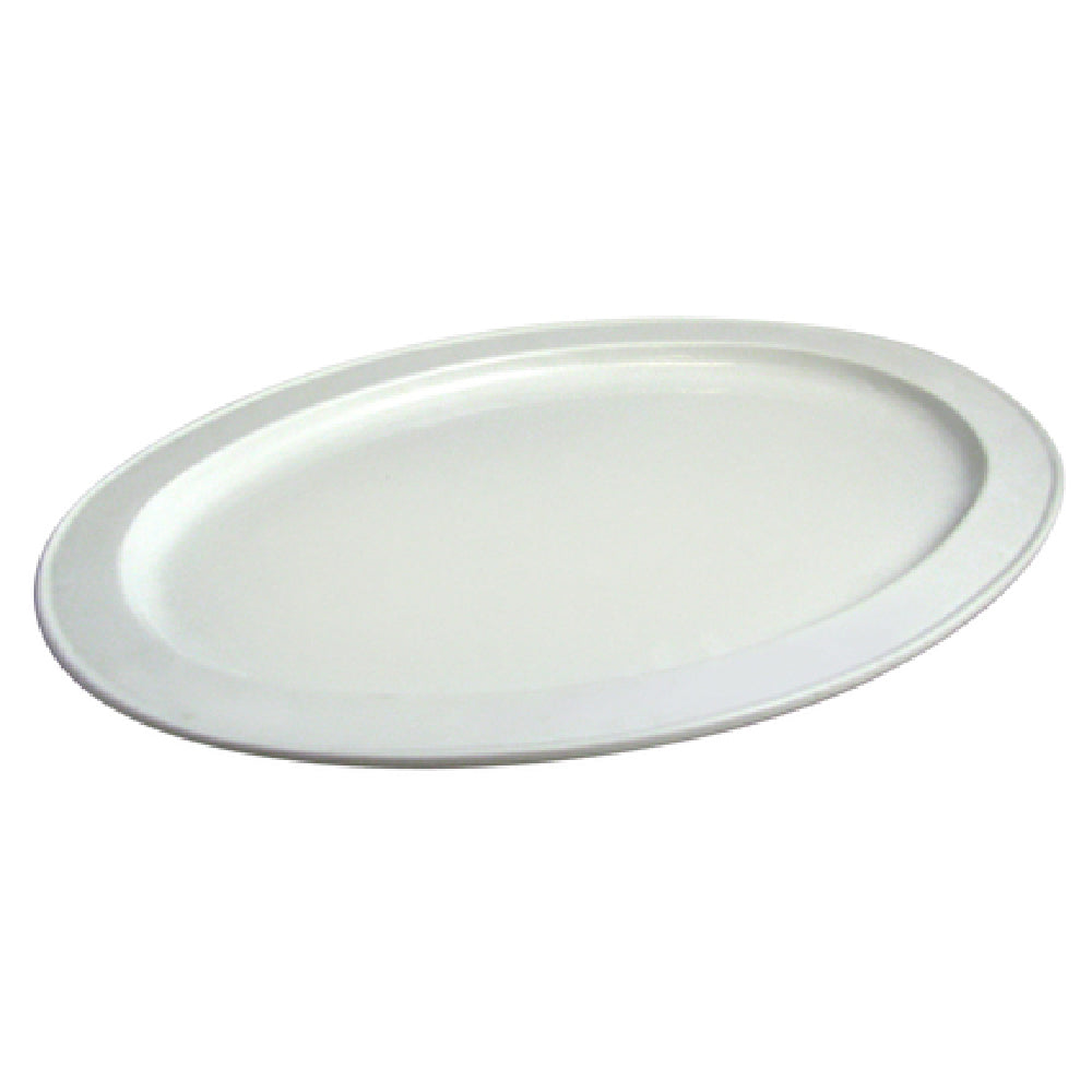 Bon Chef 2047HGRN - Serving Tray, 18" X 24-3/4", Oval
