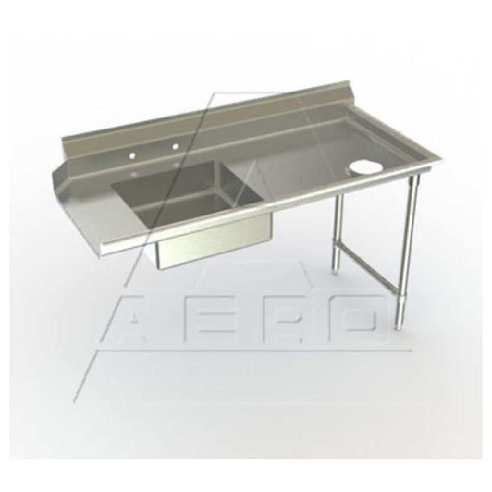 AERO Manufacturing 2SD-R-144 Aerospec™ Soiled Dishtable Straight Design 144"W X 30"D X 43"H