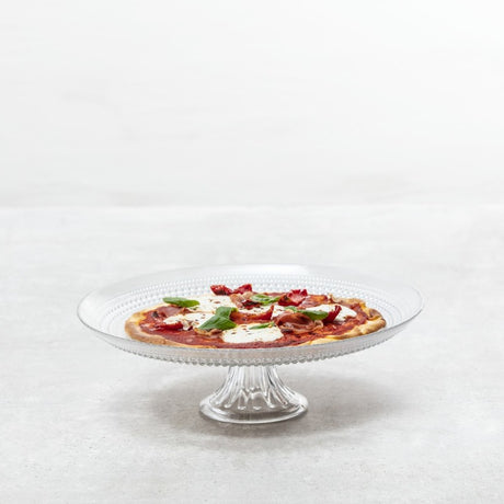 Fortessa JUPCL.CAKE.13 Jupiter Cake Stand 13"x13"x4.3" (33x 33x11cm) Clear