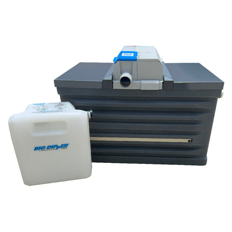 Big Dipper W-350-IS-T - Automatic Grease Trap With Precision Timer, 104.46 Lbs. Grease Capacity