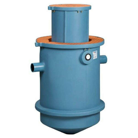 Big Dipper TZ-600-ECA - Trapzilla Grease Interceptor With 18" Extension Collar, 4" Inlet/Outlet