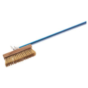 GI Metal AC-SPT/180 - Pizza Oven Brush, Adjustable, Round Brass Bristles