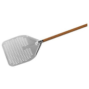 GI Metal AW-41RF/120 - Perforated Rectangular Pizza Peel, 16" X 47", 65 Overall Length