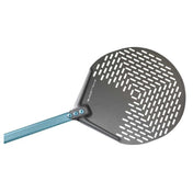 GI Metal E-37RF/120 - Perforated Rectangular Pizza Peel, 14" X 47", 63 Overall Length