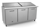 Kelvinator Commercial KCHMT70.30 (738262) Mega Top Refrigerated Sandwich/Salad Prep Table
