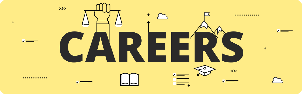 KitchenRestock Careers banner with icons representing education and career growth