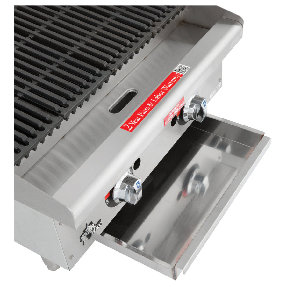 Star (Middleby) 6124RCBF - (QUICK SHIP) (MIDDLEBY ESSENTIALS ITEM) Star-Max® Charbroiler