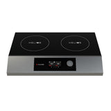 CookTek (Middleby) HTF-9500-SS35-1 - Induction Cooktop, Countertop, Double Hob