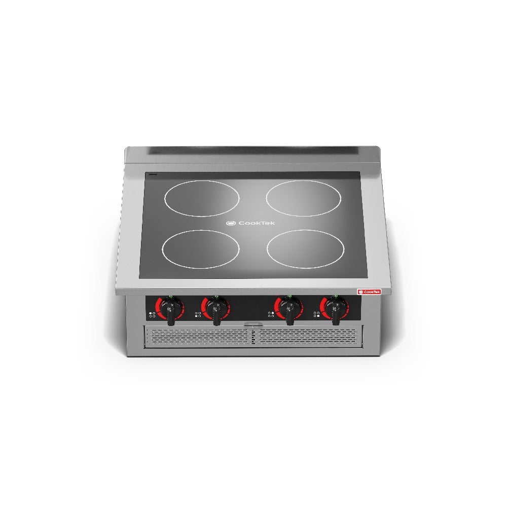 CookTek (Middleby) VIC-9400-CM35-1 - Induction Range, Four Hob, Cart-Mounted