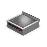 CookTek (Middleby) VIC-9400-CM35-1 - Induction Range, Four Hob, Cart-Mounted