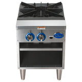 Globe (Middleby) GSP18G - (QUICK SHIP) Stock Pot Range, Gas, Heavy-duty One-piece Cast Iron Grate