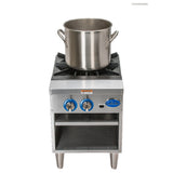 Globe (Middleby) GSP18G - (QUICK SHIP) Stock Pot Range, Gas, Heavy-duty One-piece Cast Iron Grate