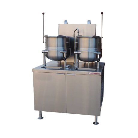 Southbend (Middleby) GMT-10S-6 - Kettle/Cabinet Assembly, Gas, (1) 6 Gallon & (1) 10 Gallon Tilting Kettles