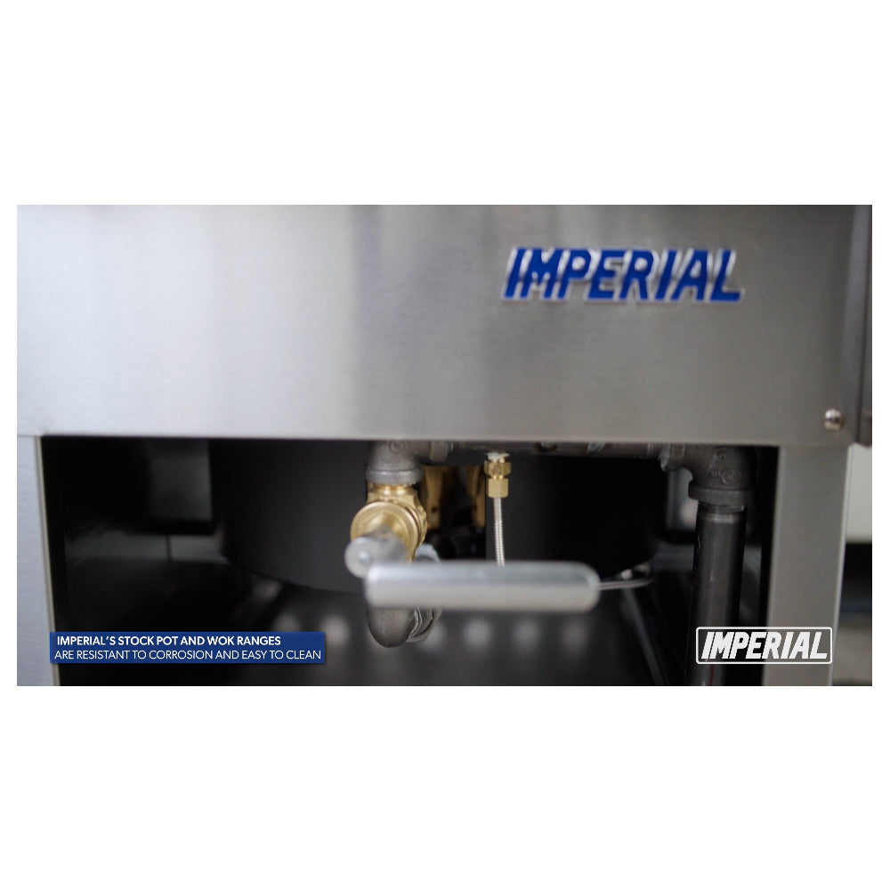 Imperial (Middleby) ISP-18-W_LP - Wok Range, Gas, 18"W