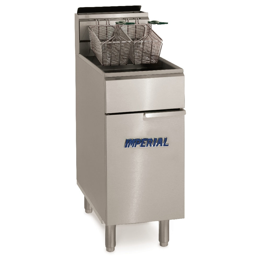 Imperial (Middleby) IF-DS - Fryer Drain Cabinet, 15-1/2", Open Cabinet Base With Door