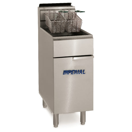 Imperial (Middleby) IF-DS - Fryer Drain Cabinet, 15-1/2", Open Cabinet Base With Door