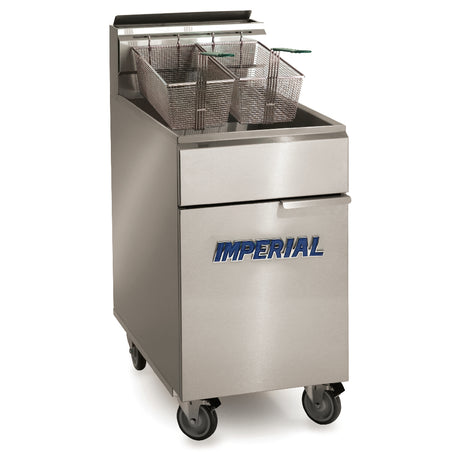 Imperial (Middleby) IF-DS-75 - Fryer Drain Cabinet, 19-1/2", Open Cabinet Base With Door