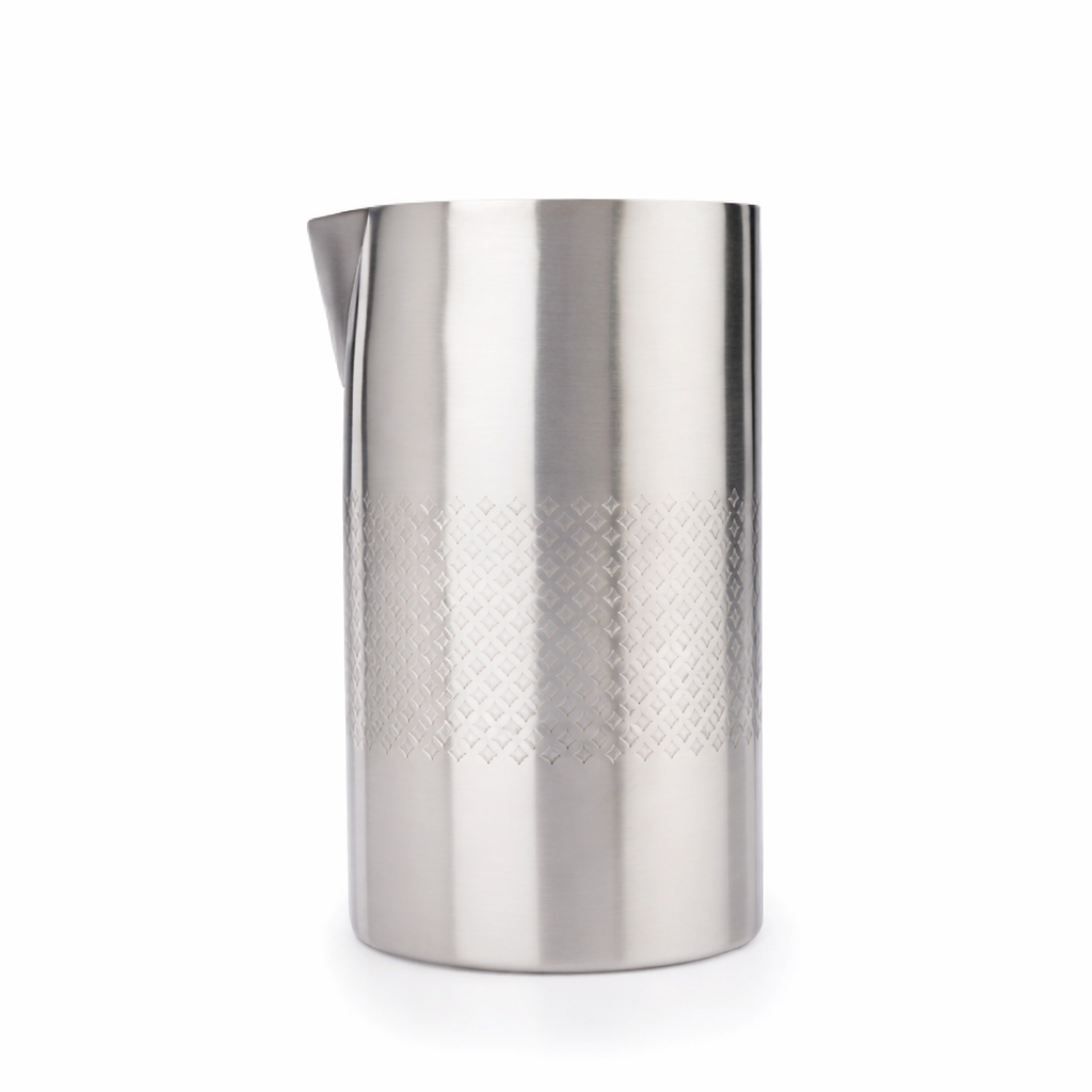 Mercer Culinary M37219 Barfly® Diamond Lattice Mixing Tin 21 Oz. (625 Ml.) Double-wall Insulated