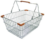 Omcan 13022 (13022) Shopping Hand Basket (2) Steel Handles With Plastic Coating