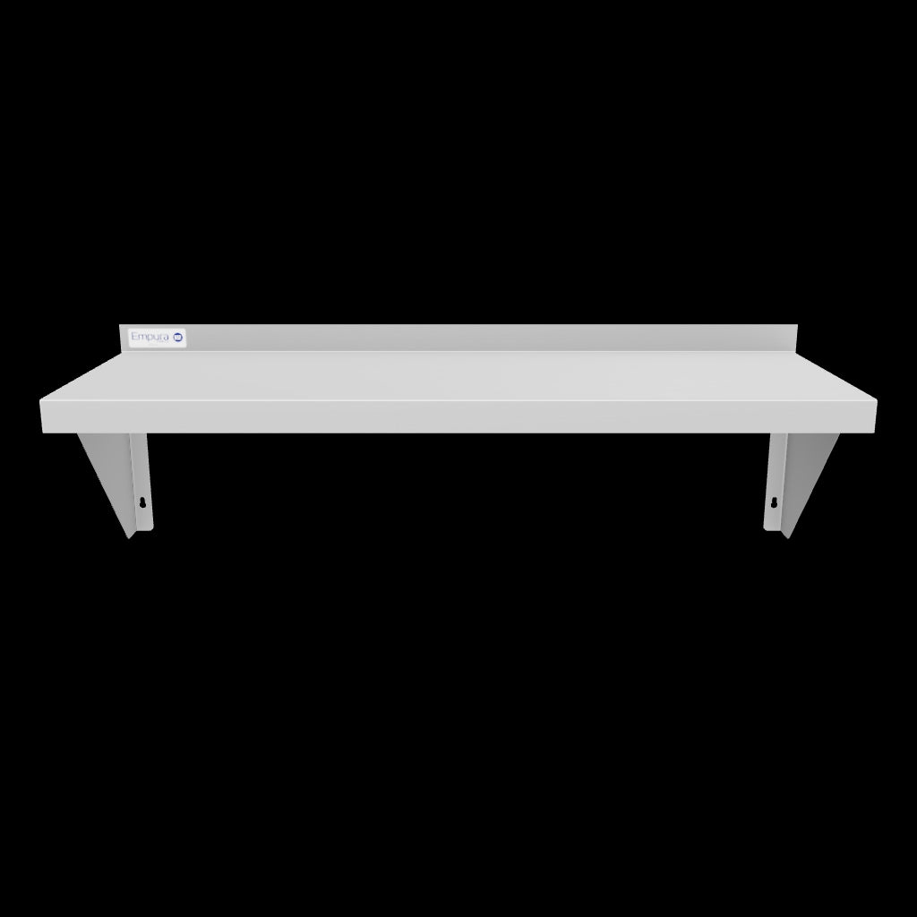 Empura Stainless 1236WS18G Wall Mount Storage Shelf 36"W X 12"D X 13"H Standard Duty