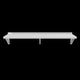 Empura Stainless 1260WS18G Wall Mount Storage Shelf 60"W X 12"D X 13"H Standard Duty