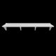 Empura Stainless 1884WS16G Wall Mount Storage Shelf 84"W X 18"D X 15.75"H Heavy Duty