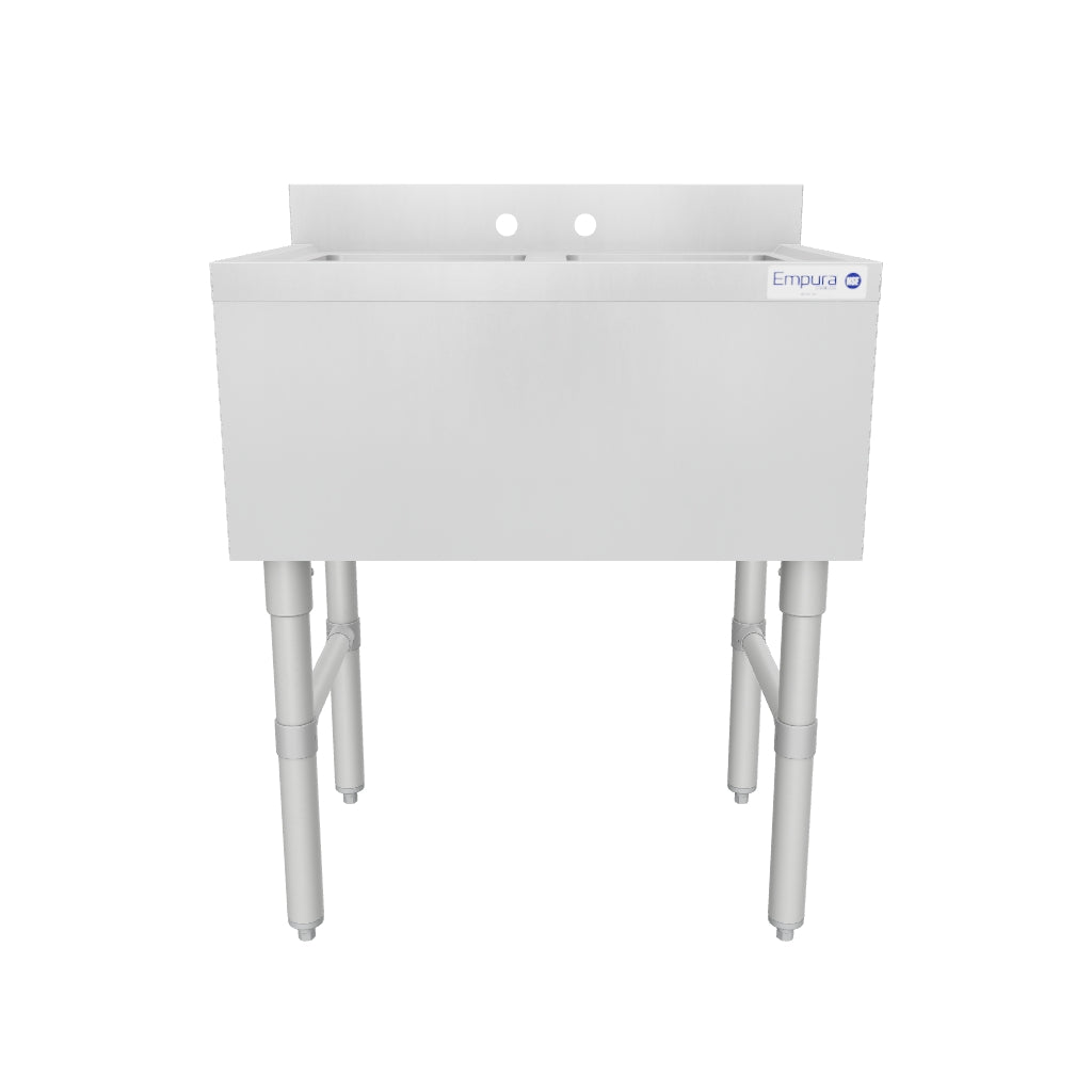 Empura Stainless EB2B101410 Underbar Sink