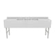 Empura Stainless EB3B101410LR19 Underbar Sink 3D View