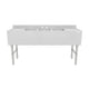 Empura Stainless EB3B101410LR Underbar Sink 3D View