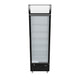 EGM 13B Black Swing Glass Door Merchandiser Refrigerator 3D View