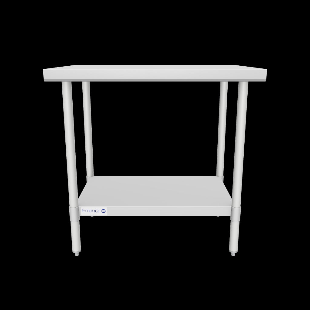 Empura Stainless EWT2436 Work Table 36"W X 24"D X 35"H Economy Duty