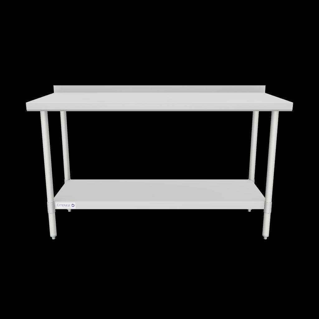 Empura Stainless EWT2B2460 Work Table 60"W X 24"D X 35"H Economy Duty