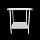 Empura Stainless EWT3030 Work Table 30"W X 30"D X 35"H Economy Duty