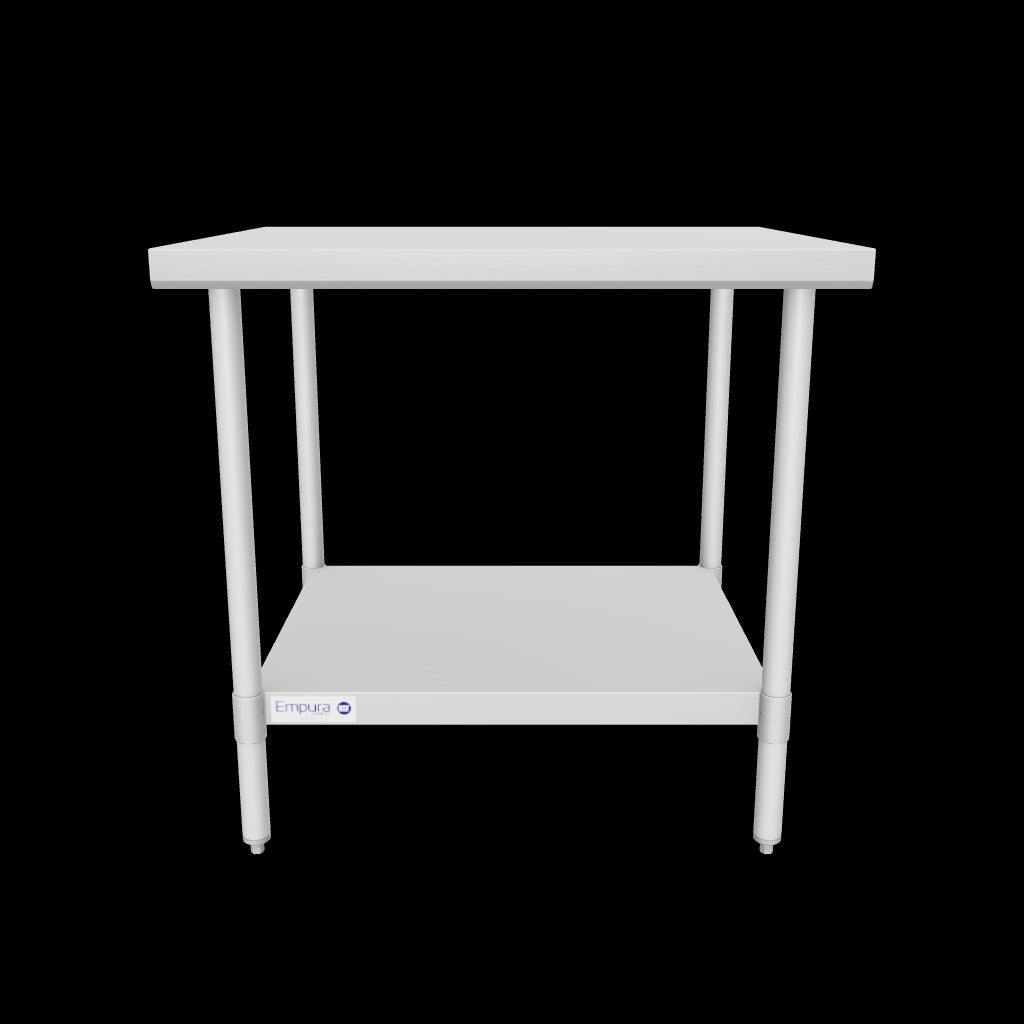 Empura Stainless EWT3036 Work Table 36"W X 30"D X 35"H Economy Duty