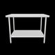 Empura Stainless EWT3048 Work Table 48"W X 30"D X 35"H Economy Duty