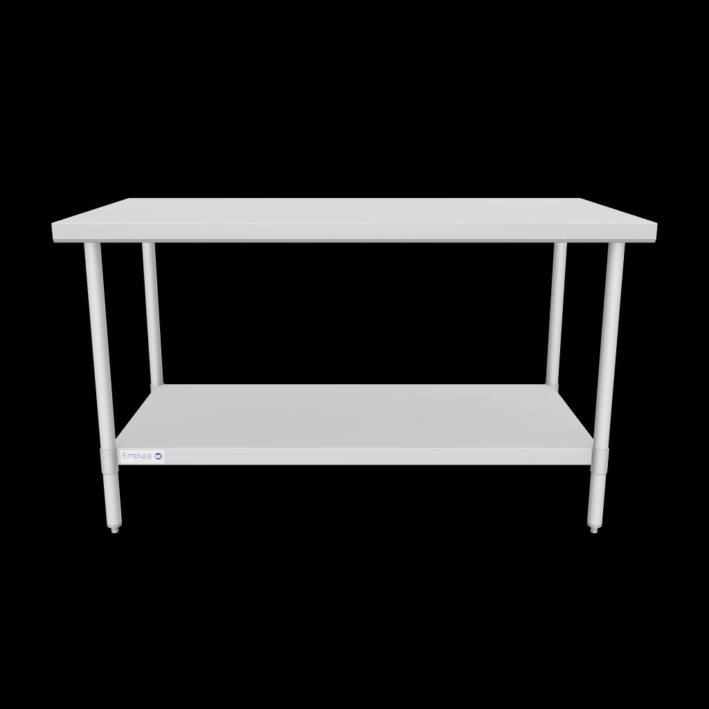Empura Stainless EWT3060 Work Table 60"W X 30"D X 35"H Economy Duty