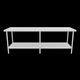 Empura Stainless EWT3096 Work Table 96"W X 30"D X 35"H Economy Duty
