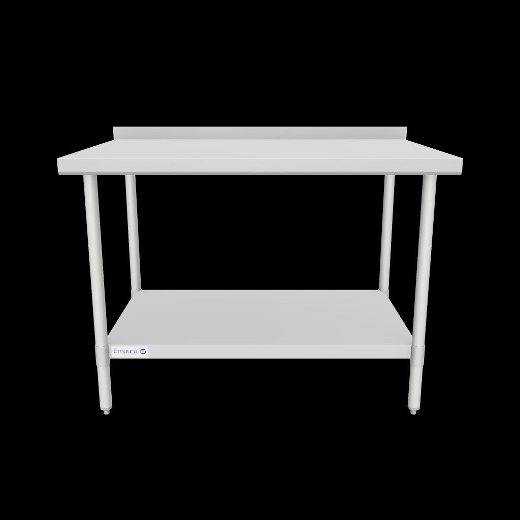 Empura Stainless EWTB3048 Work Table 48"W X 30"D X 35"H Economy Duty